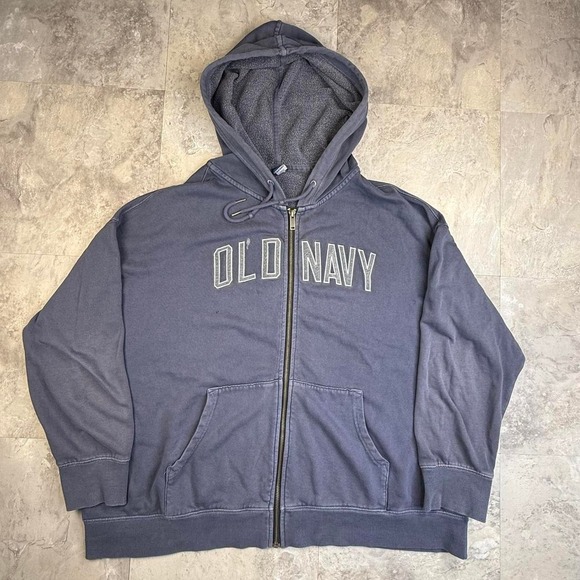 Other - Y2K old navy spell out zip up hoodie jacket xl